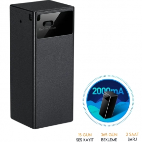 M�knat�sl� Mini Ses Kay�t Cihaz� (15 G�n Kay�t)